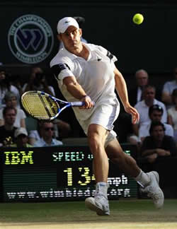 Andy Roddick defeat Murray in semifinal of Wimbledon 2009