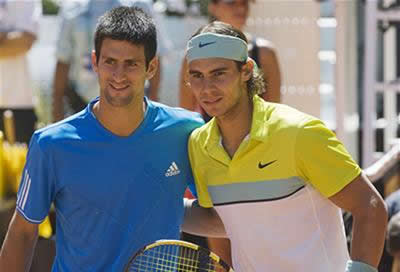 Novak Djokovic v Rafael Nadal