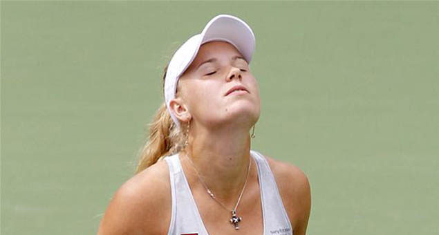Caroline Wozniacki of Denmark