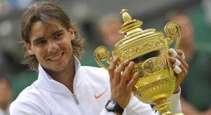 Rafael Nadal Wins Mens Title at Wimbledon 2010
