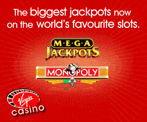 Mega-Jackpots at Virgin Casino