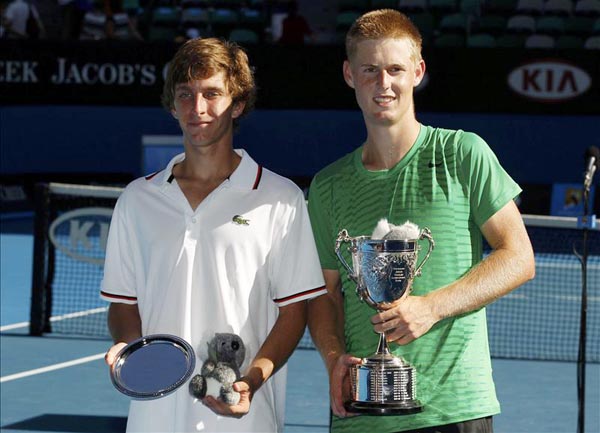 Luke Saville defeated Filip Peliwo to Win Australian Open 2012 Junior Boys' Singles Championship