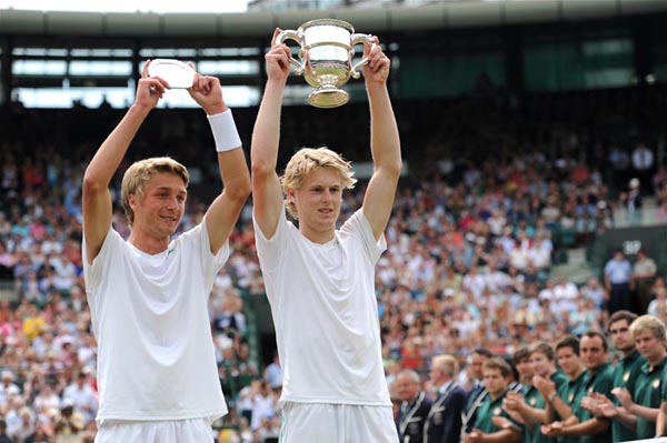 Liam Broady and Joshua Ward Hibbert defeated Adam Pavlasek and Filip Veger to Win Australian Open 2012 Boys Doubles Title