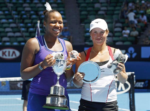Taylor Townsend defeated Yulia Putintseva to Win Australian Open 2012 Junior Girls' Singles Championship
