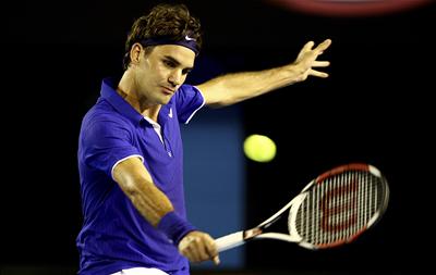 Roger Federer Wins in Australian Open 2009 1st Round