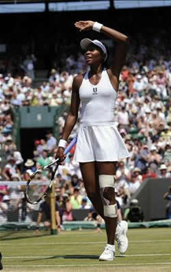 Venus Williams qualify for quarterfinal of Wimbledon-2009