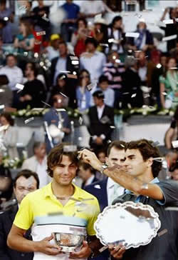 Federer v Nadal at madrid-open