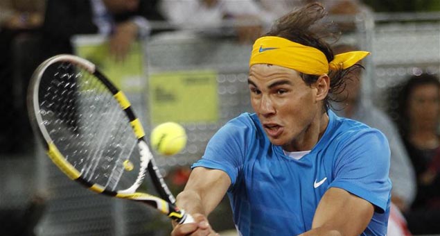 Rafael Nadal in Madrid Open