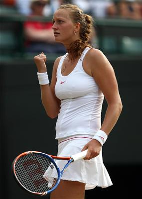 Petra Kvitova at Wimbledon