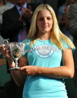 Kristyna Pliskova Won Girls Single Title at Wimbledon 2010