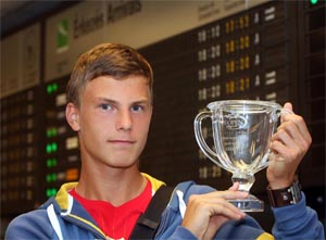 Marton Fucsovics Won Boys Single Title