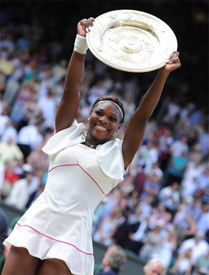Serena Williams Won Womens Title at Wimbledon 2010