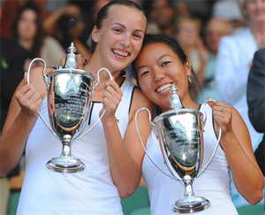 Vania King and Yaroslava Shvedova Won Womens Doubles Title