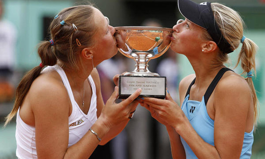 Andrea Hlavachova And Lucie Hradecki Won French Open 2011 Women's Title