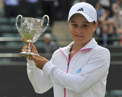 Ashleigh Barty Won Wimbledon 2011 Girl's Championship