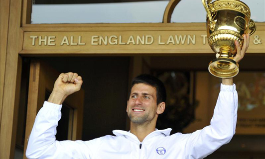 Novak Djokovic Wins Wimbledon 2011 Men's Title